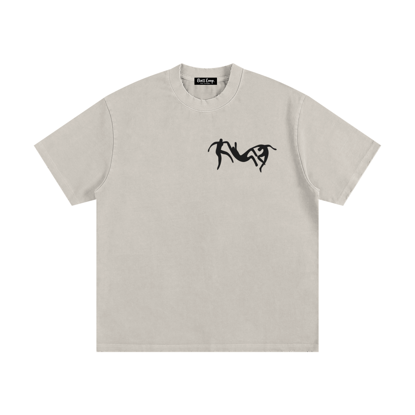 Bassloop. Falling Man Heavy Tee