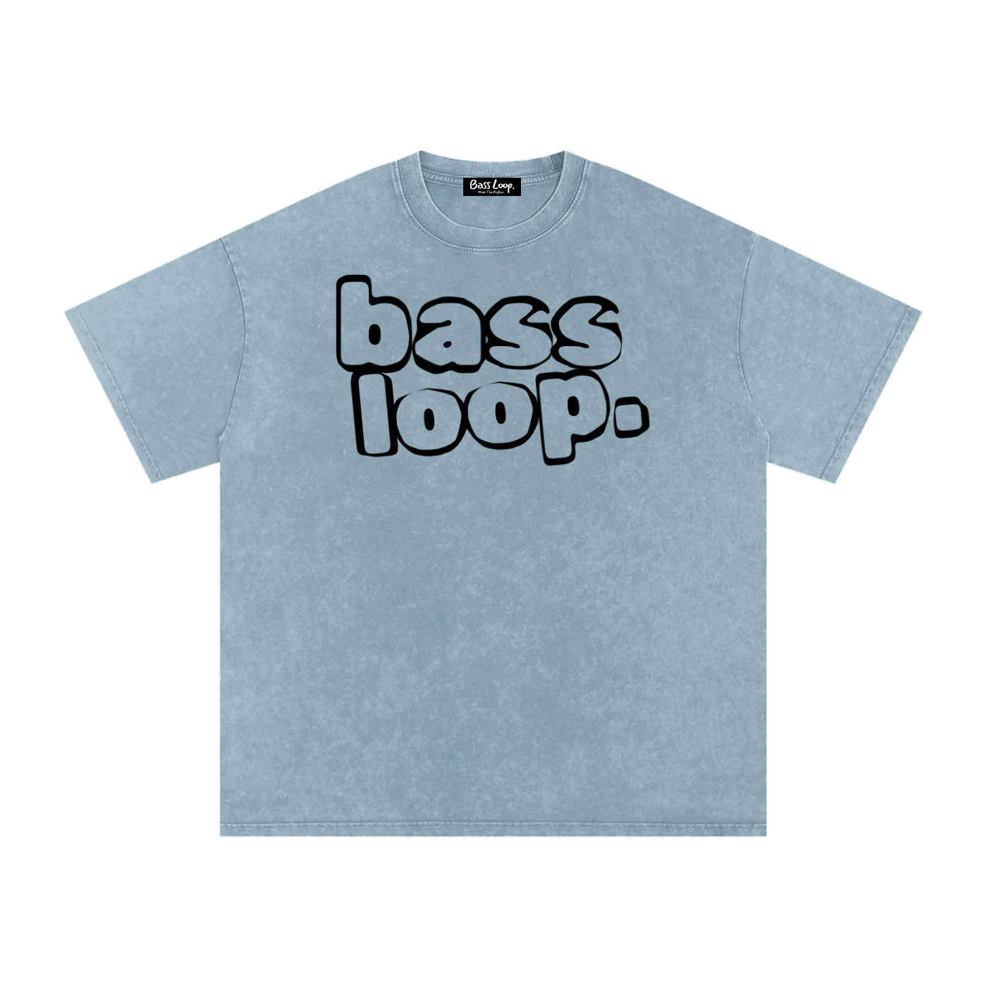 Bassloop. Bold Washed Tee