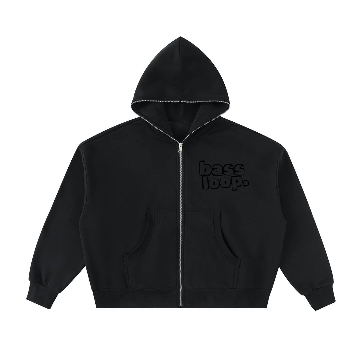 Bassloop. Bold Full-Zip Hoodie