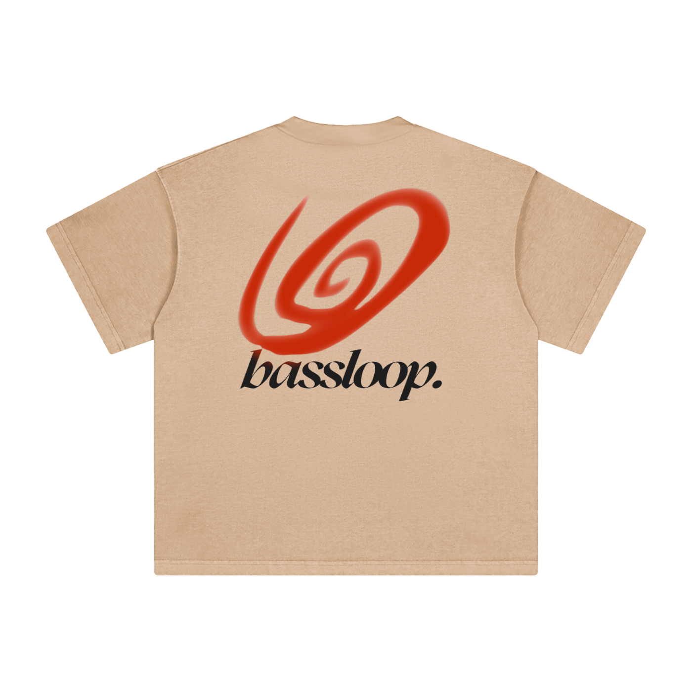 Bassloop. Sun Swirl Heavy tee.