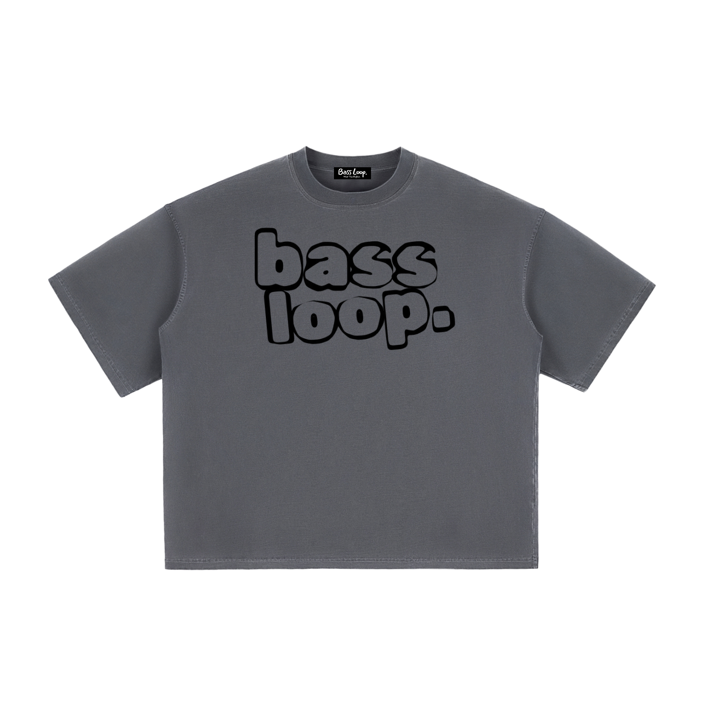 Bassloop. Bold Boxy Tee