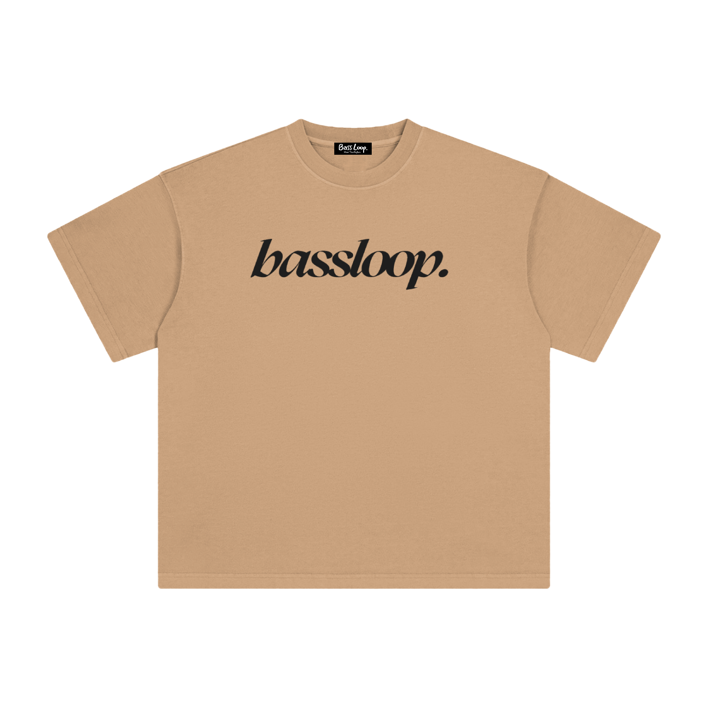 Bassloop. Sun Swirl Heavy tee.