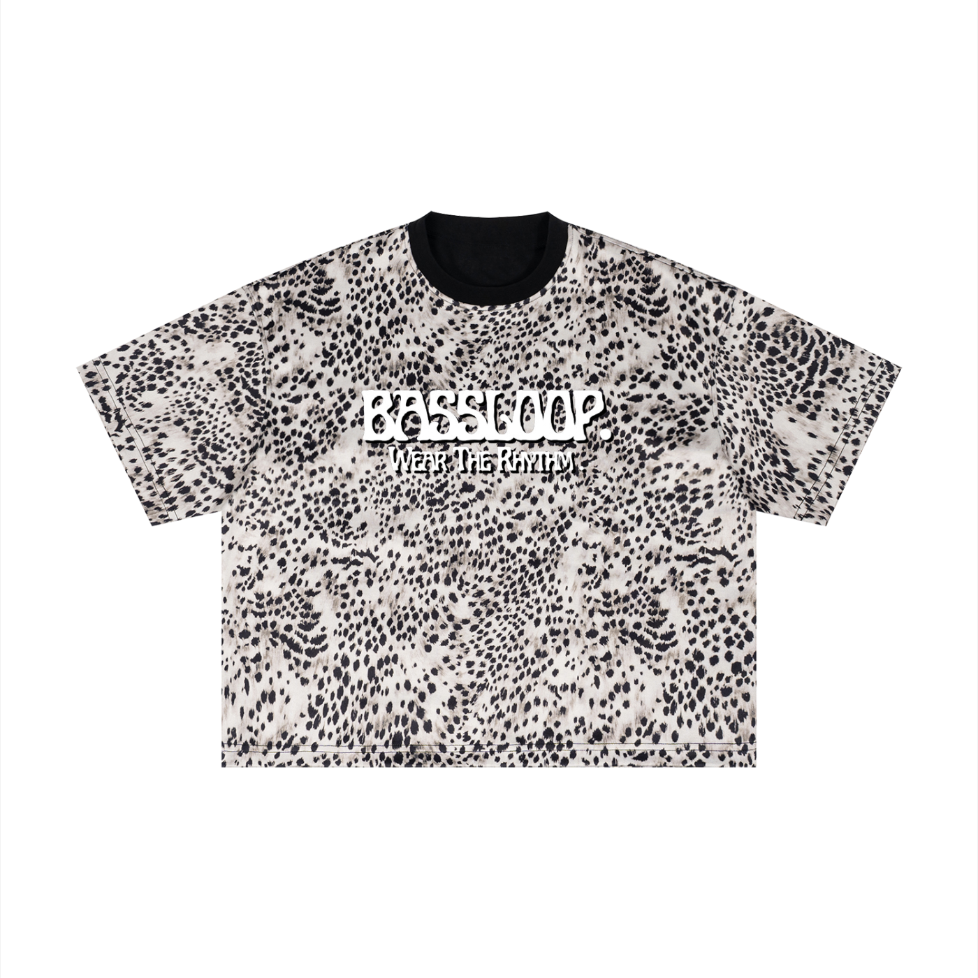 Bassloop. Leopard Tee