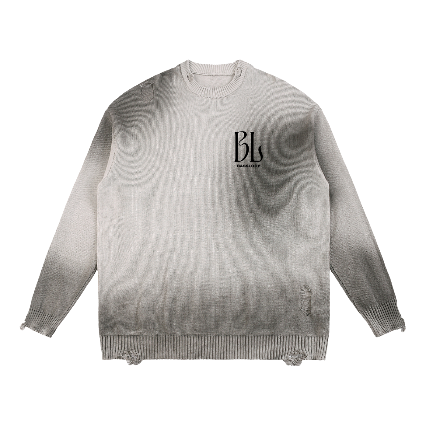 Bassloop. Rip Knit Sweater