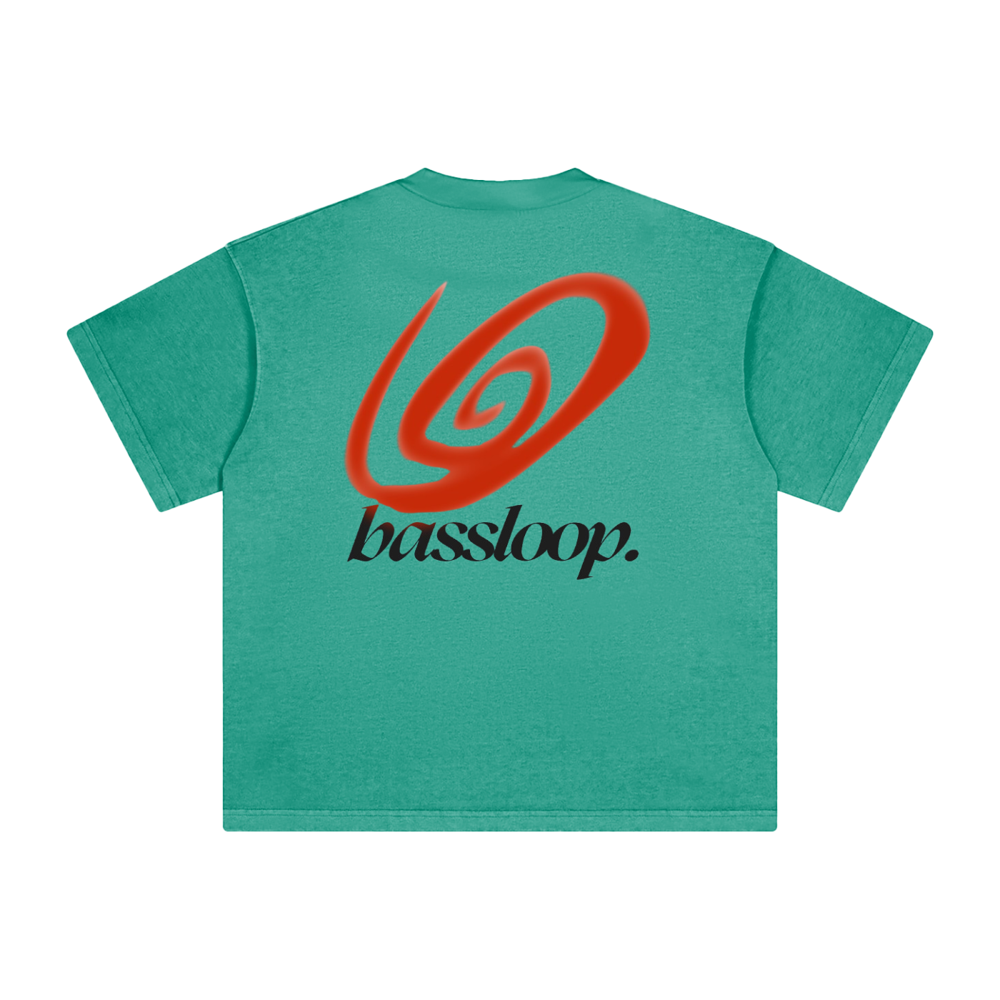 Bassloop. Sun Swirl Heavy tee.