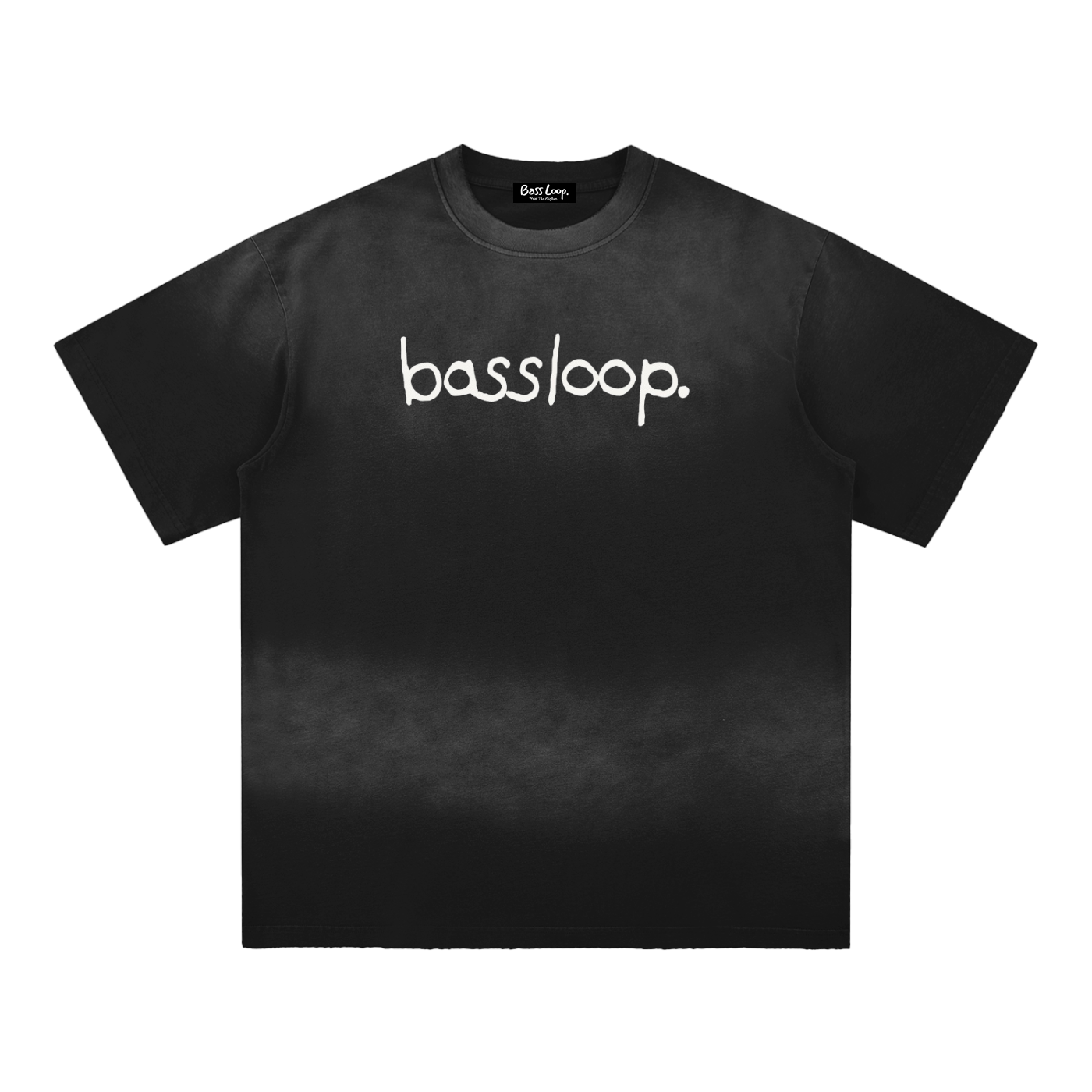 Bassloop. Sun Fade Gradient Tee