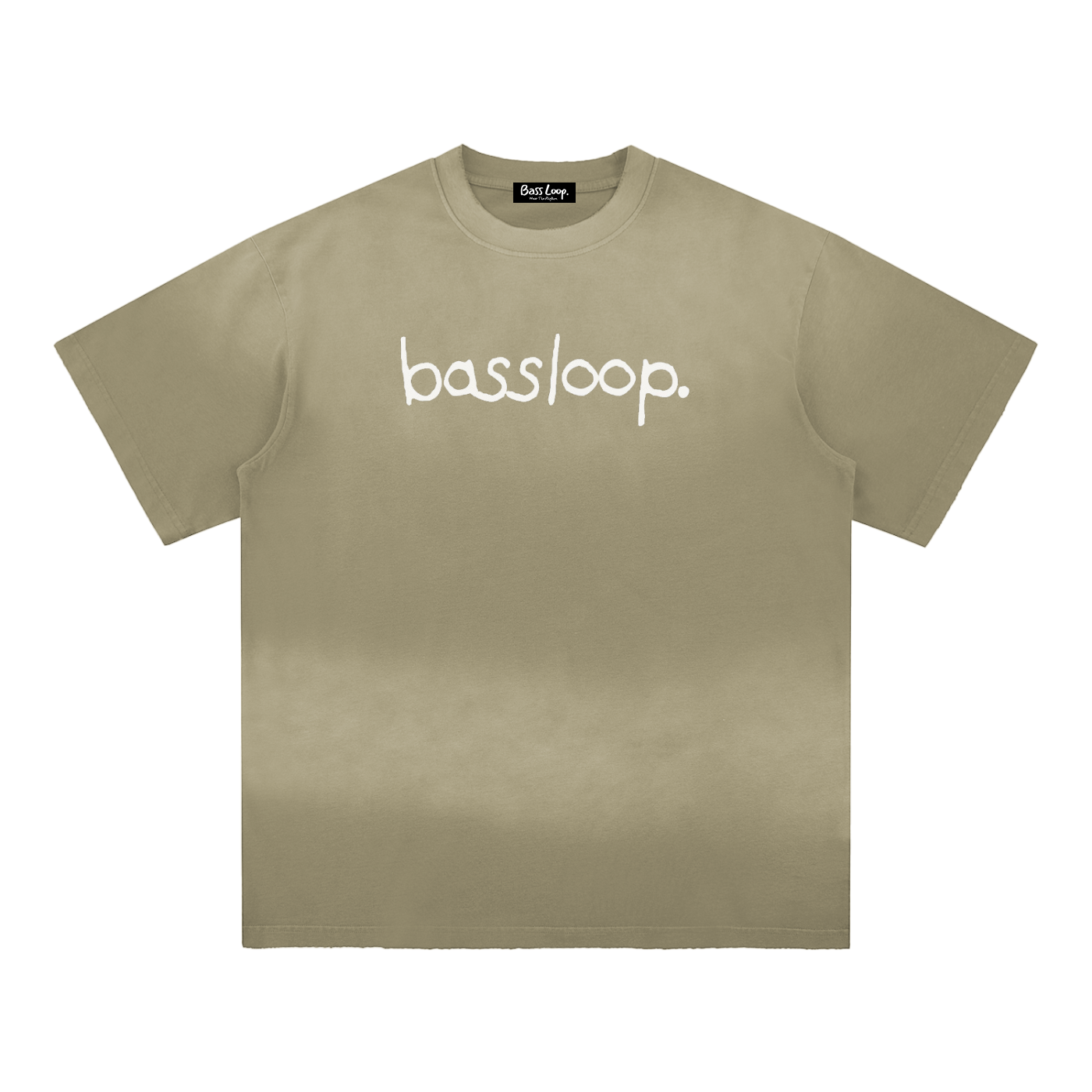 Bassloop. Sun Fade Gradient Tee