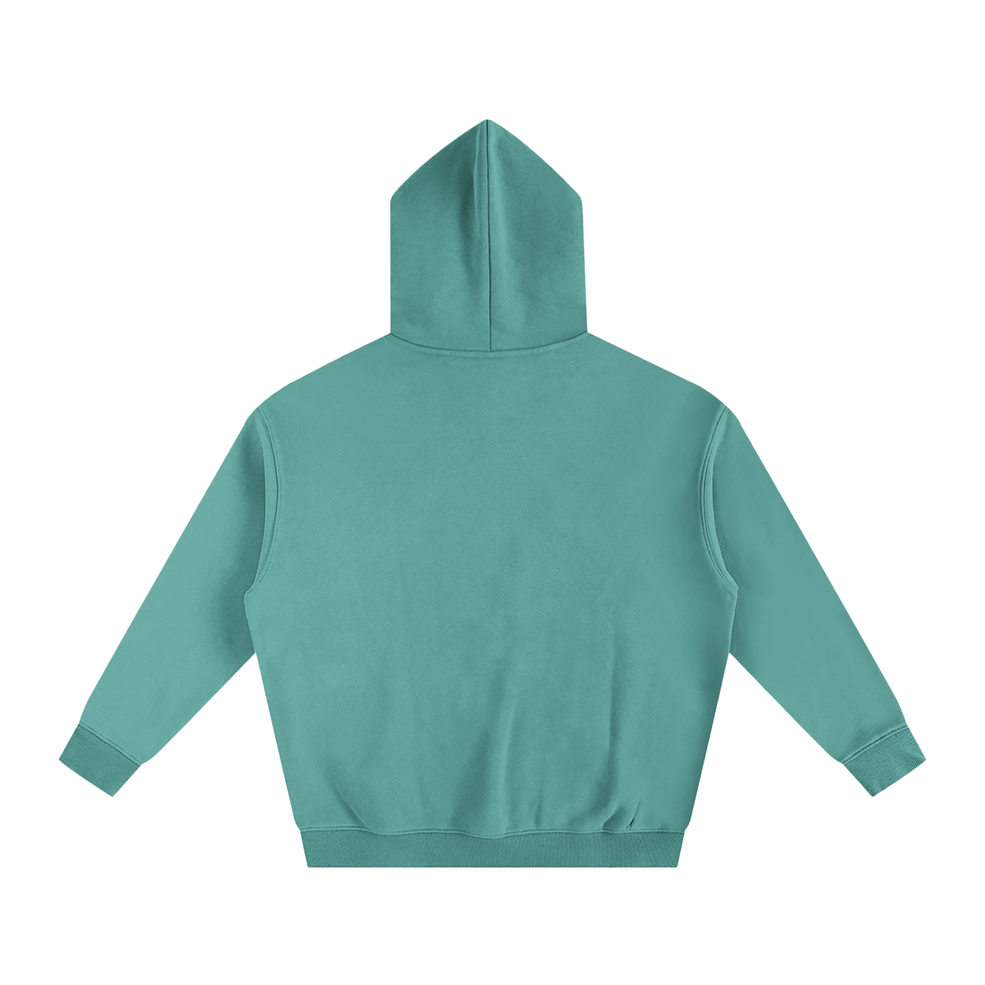 Bassloop. Palm Heavy Hoodie (Navy Logo)