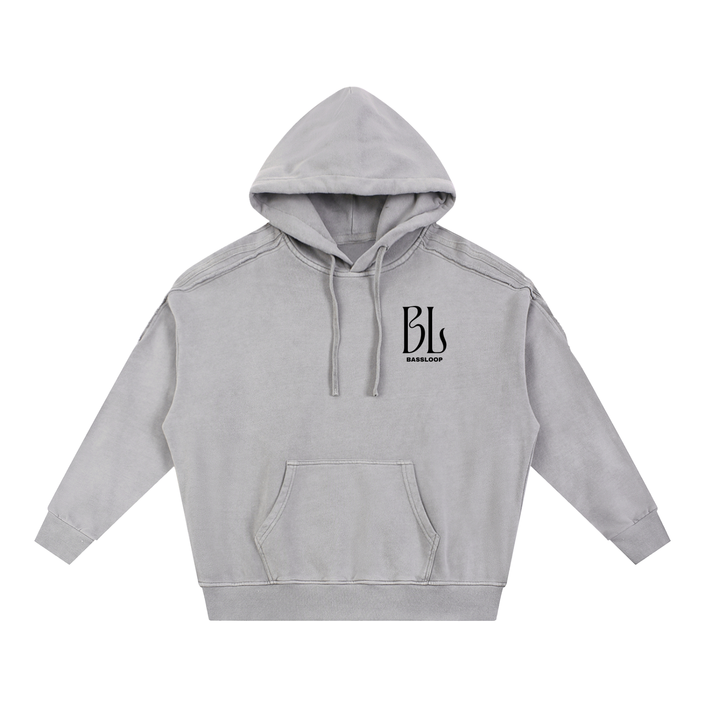 Bassloop. Tape Edge Hoodie