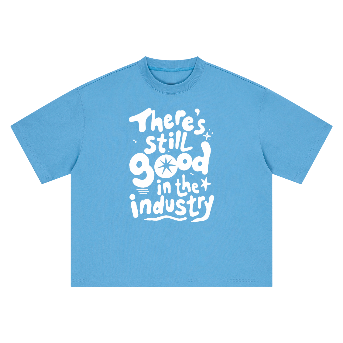 Bassloop. Industry Tee (White Text)